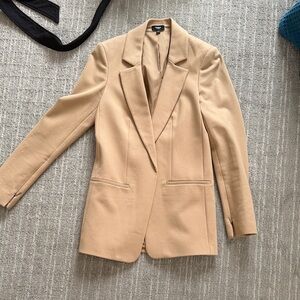 Express Tailored Tan Blazer Jacket